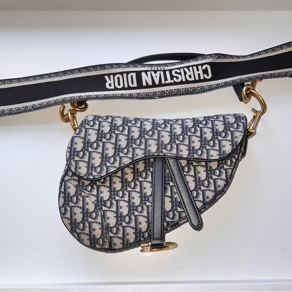 Dior Saddle Bag with Strap - Picture 2 of 13